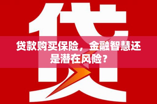 阿尔山贷款购买保险，金融智慧还是潜在风险？