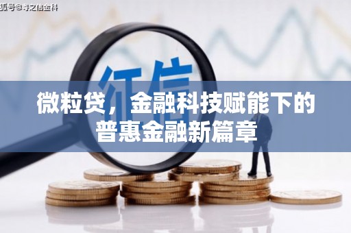 阿尔山微粒贷，金融科技赋能下的普惠金融新篇章