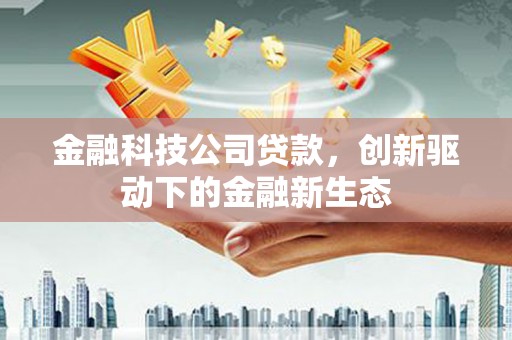 阿尔山金融科技公司贷款，创新驱动下的金融新生态