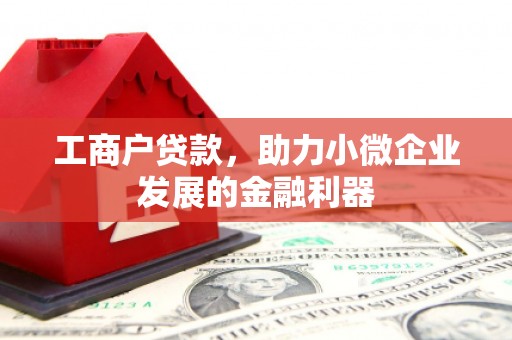 阿尔山工商户贷款，助力小微企业发展的金融利器