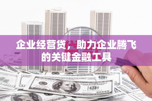 阿尔山企业经营贷，助力企业腾飞的关键金融工具