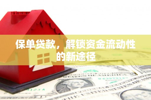 阿尔山保单贷款，解锁资金流动性的新途径