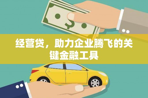 阿尔山经营贷，助力企业腾飞的关键金融工具