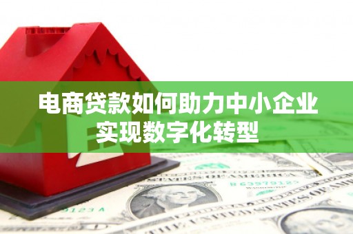 阿尔山电商贷款如何助力中小企业实现数字化转型