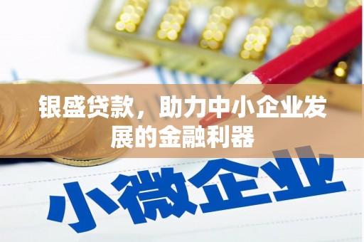 阿尔山银盛贷款，助力中小企业发展的金融利器