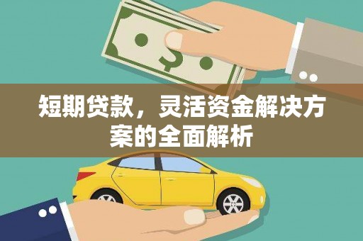 阿尔山短期贷款，灵活资金解决方案的全面解析
