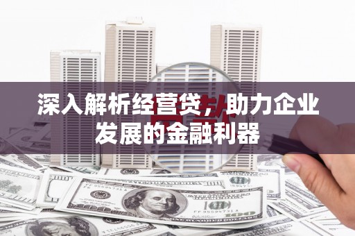 阿尔山深入解析经营贷，助力企业发展的金融利器