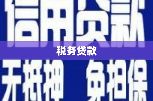 阿尔山税务贷款