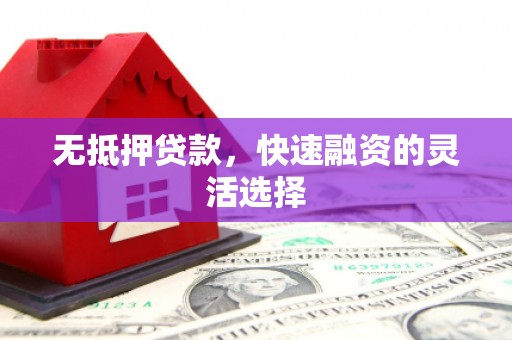 阿尔山无抵押贷款，快速融资的灵活选择