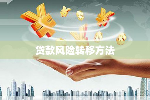 阿尔山贷款风险转移方法